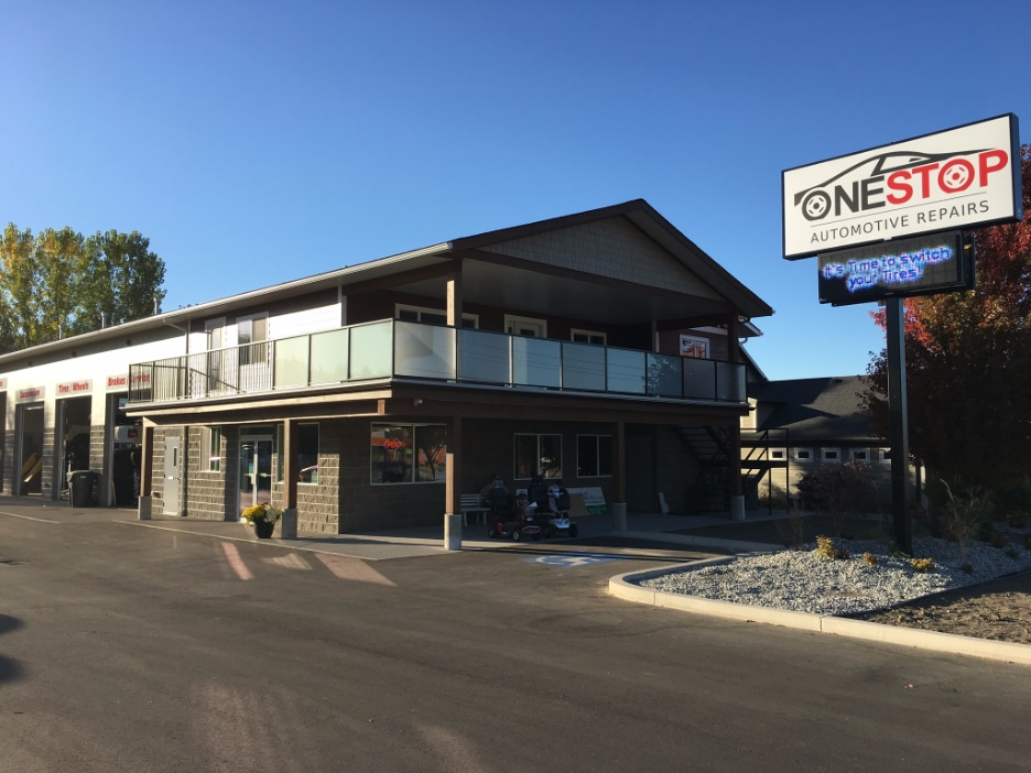 One Stop Automotive Repairs - Mechanic Armstrong BC - Shop Exterior - 001